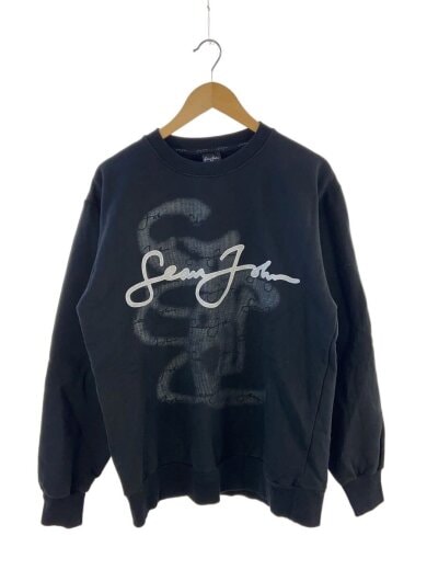 商品画像：スウェット/XL/コットン/BLK/プリント 1