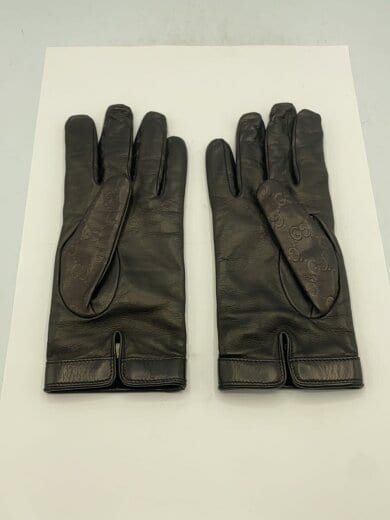 商品画像：手袋/羊革/裏地カシミヤ/BLK/総柄/メンズ 2