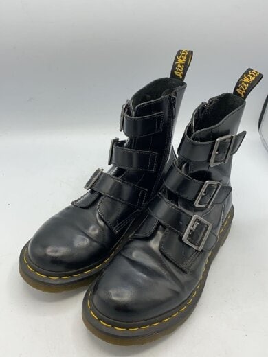 商品画像：BLAKE BELT BOOT/レースアップブーツ/UK5/BLK/レザー 2