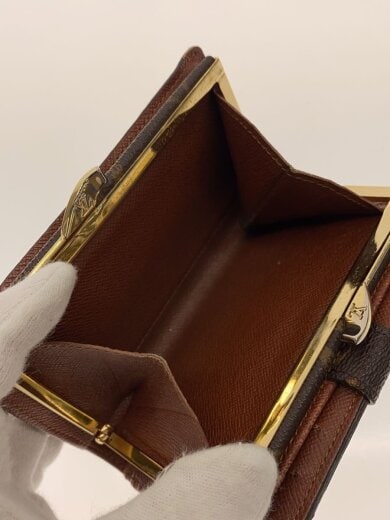 商品画像：財布/レザー/BRW/モノグラム/レディース 5