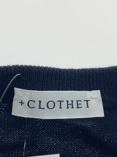 商品画像：スビンプラチナムニットTシャツ/1/コットン/NVY/無地/CLF-80017 3