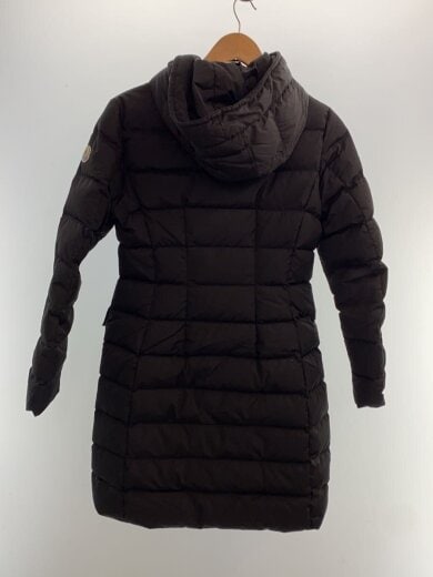 商品画像：ロングダウンジャケット/1/ナイロン/BLK/無地/d20934939205 54155 2