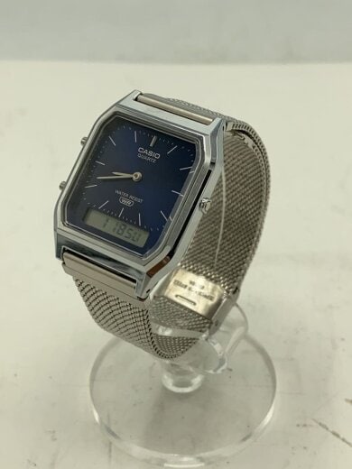 商品画像：クォーツ腕時計_その他/デジアナ/ステンレス/NVY/SLV 2