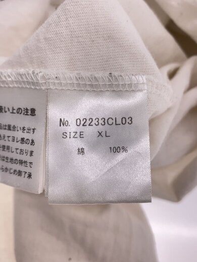 商品画像：ラグランTシャツ/長袖Tシャツ/XL/コットン/WHT/プリント 4