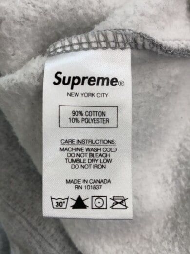 商品画像：DIGITAL LOGO HOODED SWEATSHIRT/パーカー/M/コットン/GRY 5