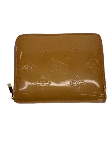 商品画像：コンパクト・ジップラウンドウォレット_モノグラム・ヴェルニ/エナメル/GLD/総柄/レディース 1