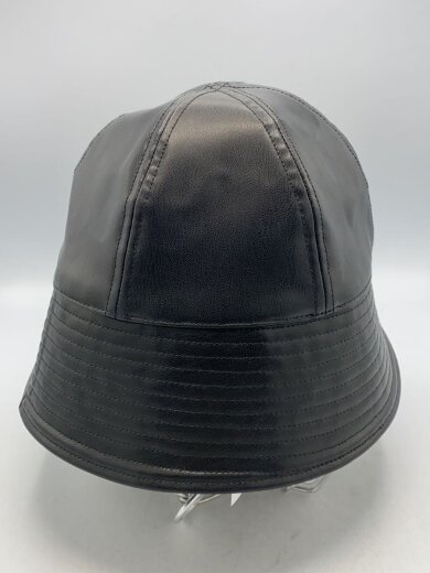 商品画像：バケットハット/3/フェイクレザー/BLK/メンズ 2