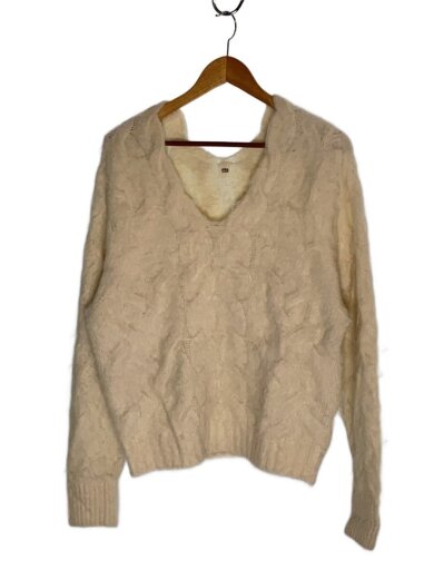 商品画像：ニット・セーター(厚手)/--/アルパカ/BEG/無地/24-080-914-5480-4-0 1