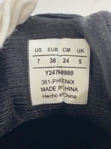 商品画像：361/ローカットスニーカー/24cm/BLK 5