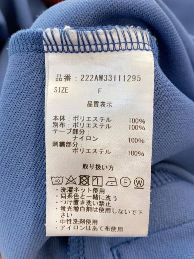 商品画像：ジャケット/FREE/ポリエステル/BLU/222AW33111295 4
