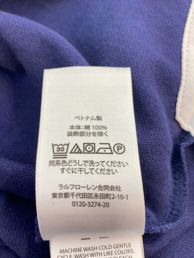 商品画像：長袖ポロシャツ/M/コットン/NVY/710717115025// 5