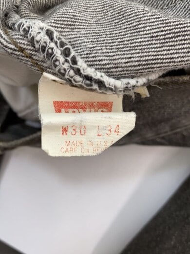 商品画像：ボトム/30/デニム/BLK/501-5958/90s/先染め// 5
