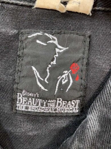 商品画像：BEAUTY AND THE BEAST/Gジャン/L/デニム/BLK/2000年アジャスター欠損 3