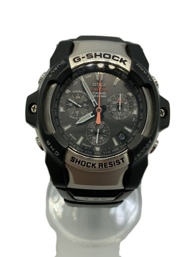 商品画像：ソーラー腕時計・G-SHOCK/アナログ/ラバー/BLK/BLK/SS 1