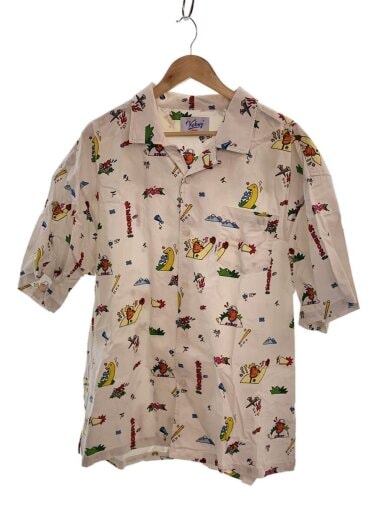 商品画像：半袖シャツ/XL/コットン/WHT 1