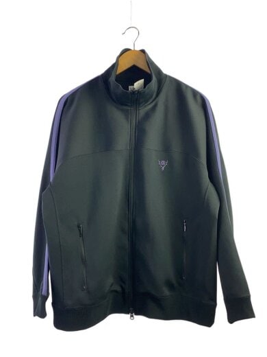 商品画像：ジャージ/L/ポリエステル/BLK/無地/ns812/Trainer Jacket - Poly Smooth 1