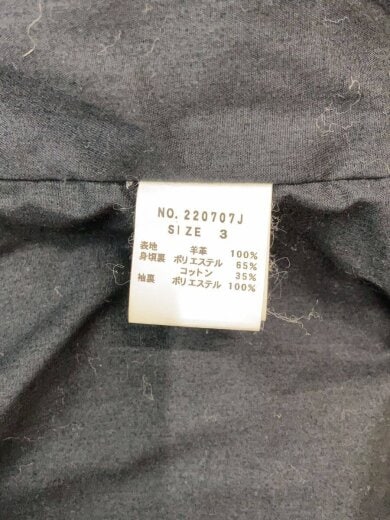 商品画像：レザージャケット・ブルゾン/3/レザー/BLK/220707J 4