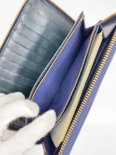 商品画像：長財布/レザー/NVY/メンズ 5