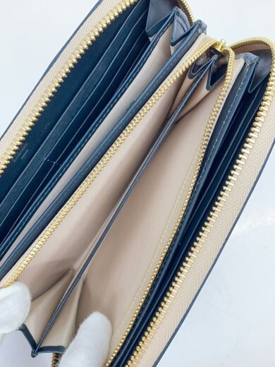 商品画像：長財布/レザー/NVY/無地/メンズ 5