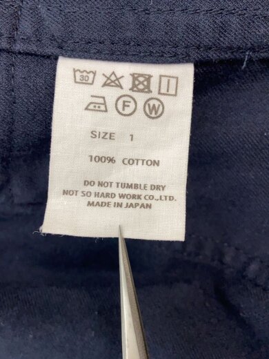 商品画像：色褪せ有/ジャケット/1/コットン/NVY/無地 4