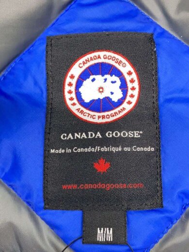 商品画像：リブ毛玉有/ダウンジャケット/M/ポリエステル/BLU/無地/68F84 3