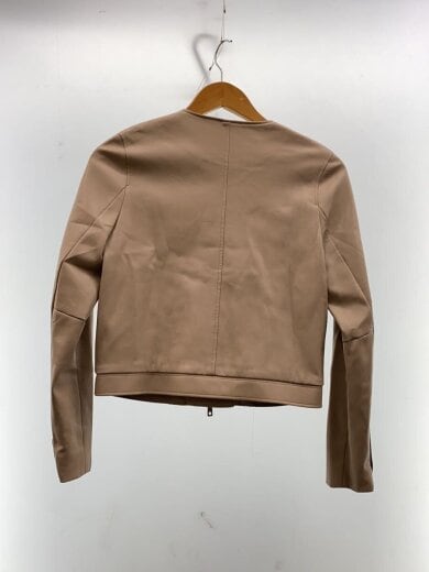 商品画像：レザージャケット・ブルゾン/1/フェイクレザー/BEG/142152001 2