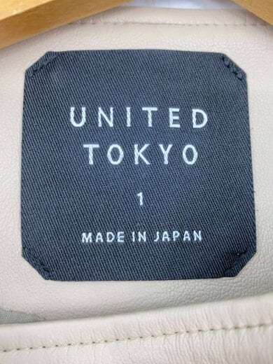 商品画像：レザージャケット・ブルゾン/1/フェイクレザー/BEG/142152001 3