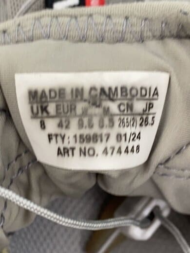 商品画像：XT-6/汚れ・内側破れ有/ローカットスニーカー/26.5cm/474448 5