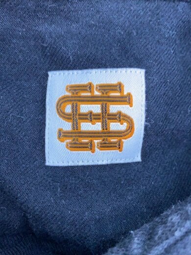 商品画像：サイズ表記：XXXXL/着用感有/ネルシャツ/--/コットン/BLK/無地 3