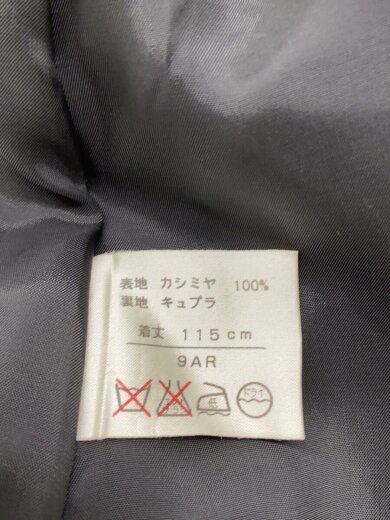 商品画像：コート/--/カシミア/BLK/無地 3