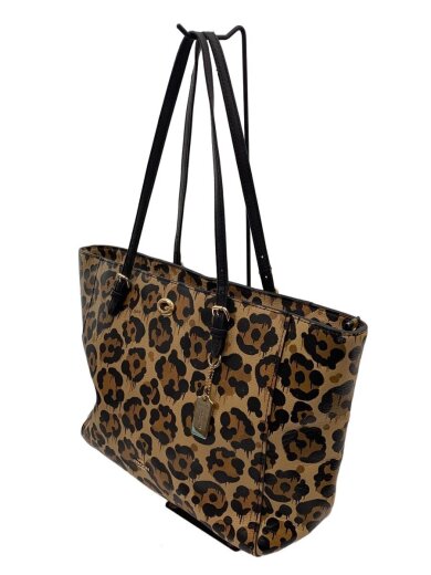 商品画像：トートバッグ/レザー/CML/レオパード 2