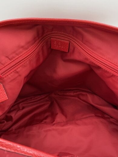 商品画像：使用感有/状態考慮/ショルダーバッグ/ナイロン/RED/総柄 6