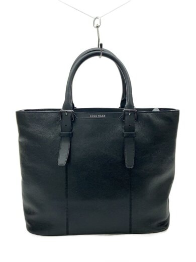 商品画像：トートバッグ/レザー/ブラック/無地/F12127 1