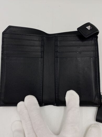 商品画像：財布/--/ブラック/無地/メンズ 4