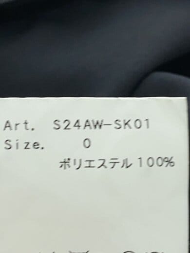 商品画像：ロングスカート/0/ポリエステル/ブラック/s24aw-sk01 5