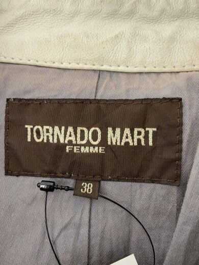 商品画像：コート/--/レザー/ホワイト/無地// 3