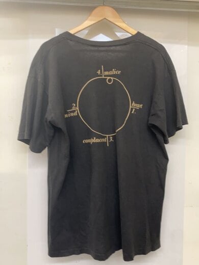 商品画像：Tシャツ/--/コットン/BLK/無地/marilyn manson/90s/シングルステッチ/フェード// 2
