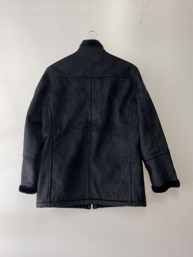 商品画像：ブルゾン/--/ウール/ブラック/無地 2