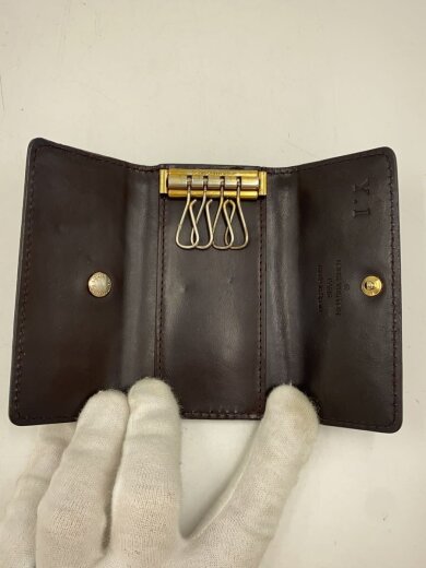 商品画像：キーケース/--/ボルドー/総柄/メンズ// 4