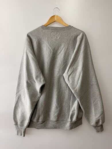 商品画像：スウェット/XL/コットン/グレー/無地/477124// 2