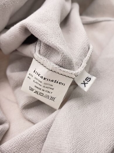 商品画像：長袖Tシャツ/--/コットン/ホワイト/無地 3