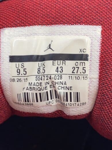 商品画像：AIR JORDAN 1 MID/エアジョーダンミッド/ブラック/554724-028/27.5cm/ブラ/レ 5