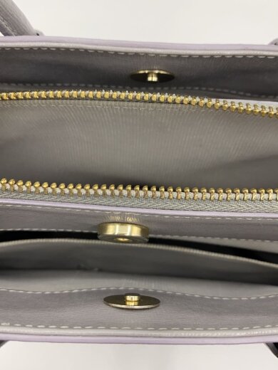 商品画像：ハンドバッグ/レザー/GRY 6