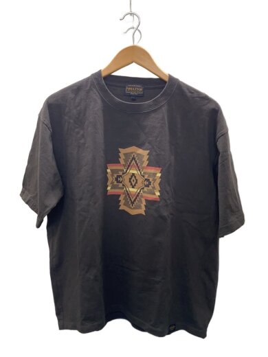 商品画像：Tシャツ/S/コットン/GRY/プリント// 1