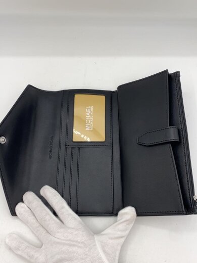 商品画像：長財布/--/ブラック/総柄/レディース/35R4STVC7B// 4