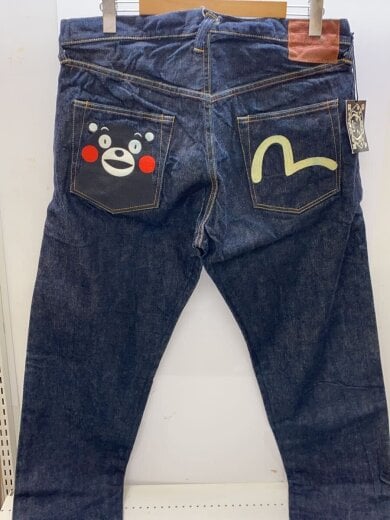 商品画像：ボトム/42/コットン/インディゴ/無地/2000T/くまもん 2