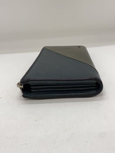 商品画像：長財布/--/カーキ/無地/メンズ/L字ZIP/レザー 3