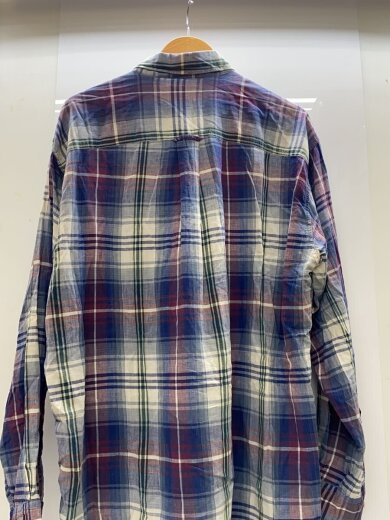 商品画像：長袖シャツ/XL/コットン/マルチカラー/チェック 2