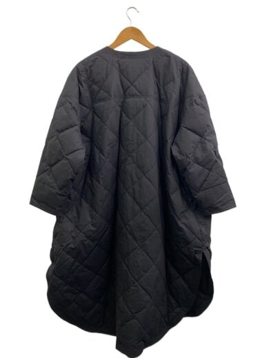 商品画像：ロングダウンジャケット/--/コットン/BLK 2