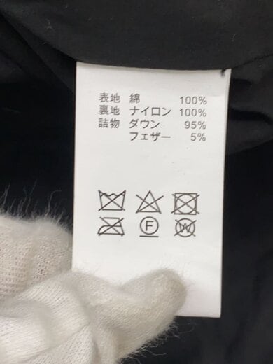 商品画像：ロングダウンジャケット/--/コットン/BLK 4